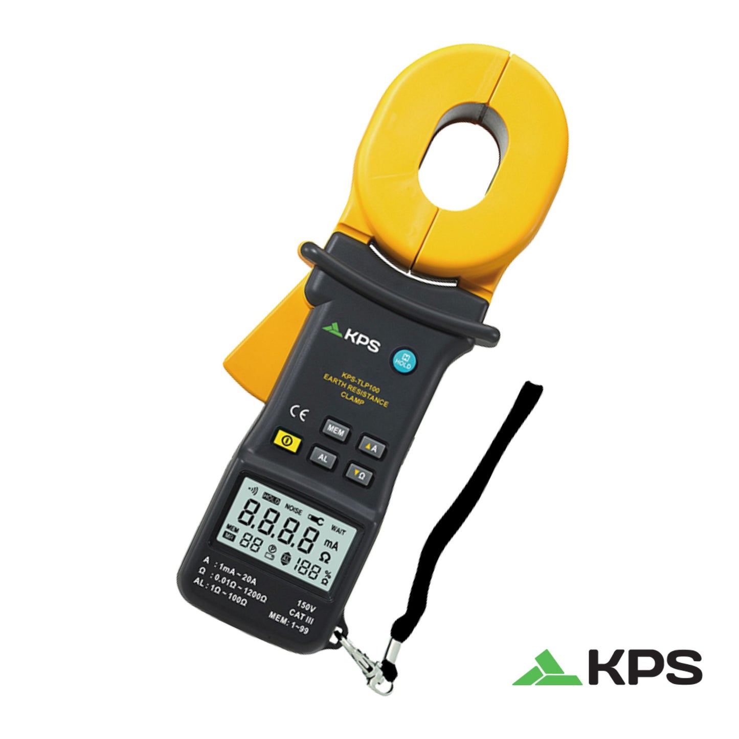 KPS TLP100 Stakeless Earth Resistance Tester