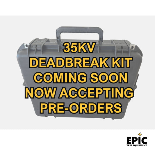 35kv Deadbreak Kit with Transit Case - PREORDER