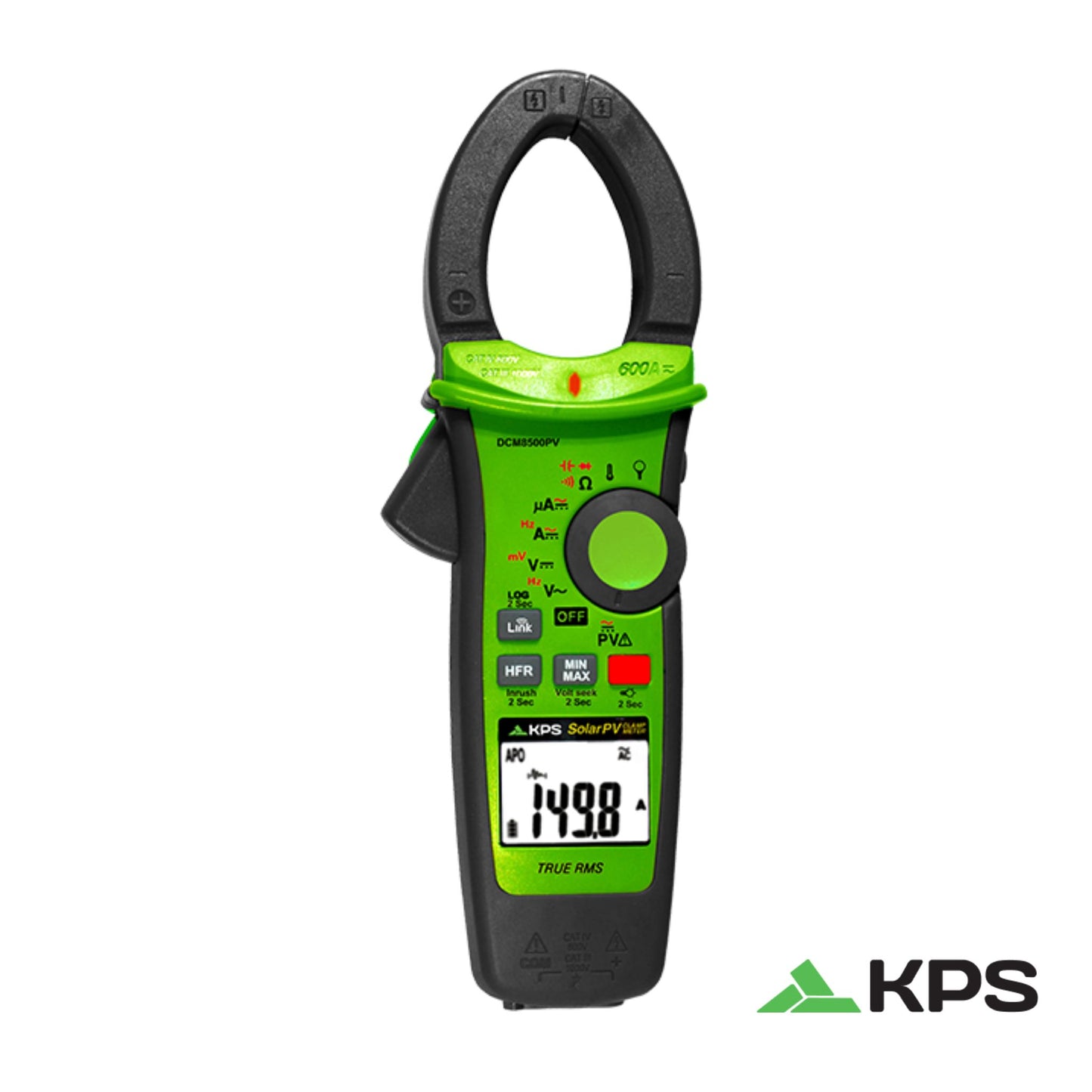 KPS Solar Clamp Meter 600A AC/DC