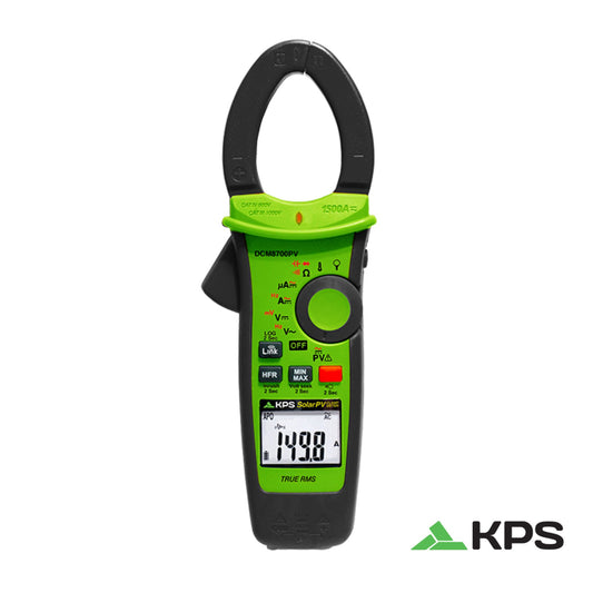 KPS Solar Clamp Meter 1,500A AC/DC