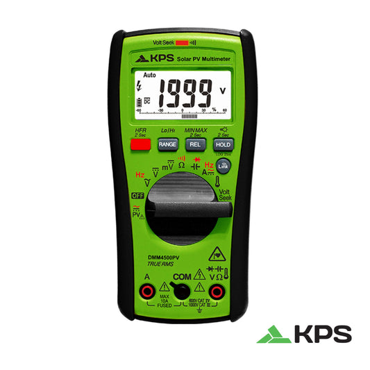 KPS DMM4500PV Solar Bluetooth Digital Multimeter