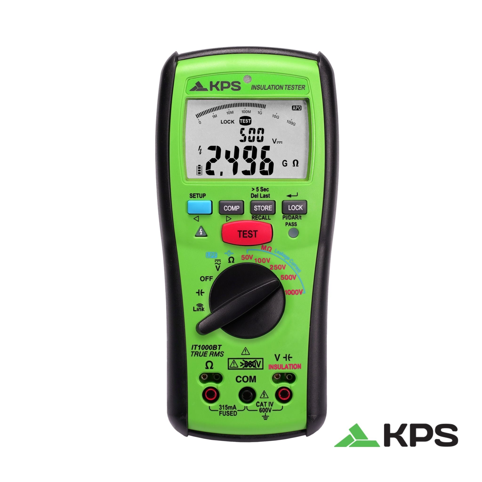 KPS IT1000BT 1kv Insulation Tester – Epic Test Equipment