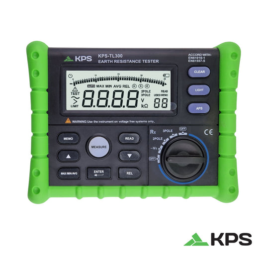 KPS TL300 Earth Resistance Tester CAT III 300V